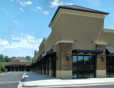 Commercial Building with Stucco Finish
